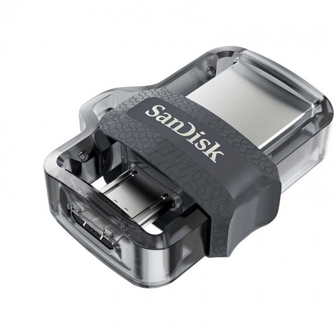 Sandisk Dual Drive 32 GB M3.0 Micro OTG Flash Disk Sandisk Dual Drive 32 GB M3.0 Micro OTG Flash Disk