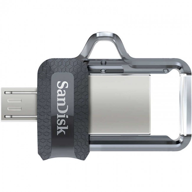 Sandisk Dual Drive 32 GB M3.0 Micro OTG Flash Disk Sandisk Dual Drive 32 GB M3.0 Micro OTG Flash Disk