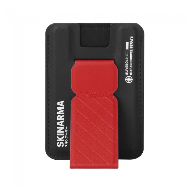 SkinArma Kado 2 Hazneli Magnetik Standlı Kartlık SkinArma Kado 2 Hazneli Magnetik Standlı Kartlık
