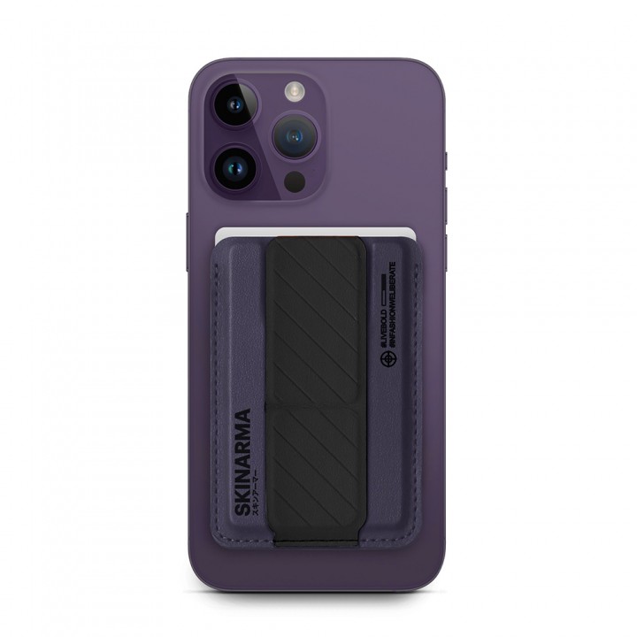 SkinArma Kado 2 Hazneli Magnetik Standlı Kartlık