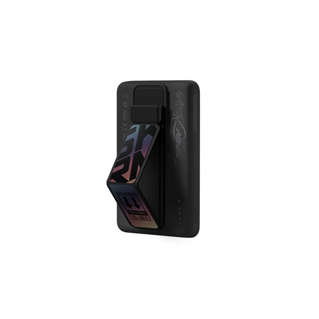 Skinarma Kira Kobai Holografik Tasarımlı Standlı Wireless ve PD Hızlı Şarj Özellikli Powerbank 20W 10000mAh Skinarma Kira Kobai Holografik Tasarımlı Standlı Wireless ve PD Hızlı Şarj Özellikli Powerbank 20W 10000mAh
