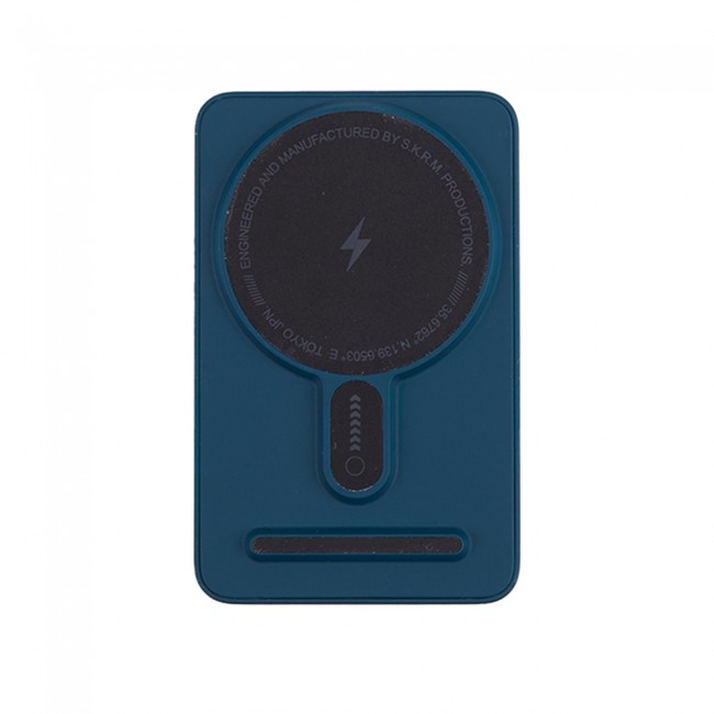 SkinArma Spunk Taşınabilir Wireless Şarj ve PD Hızlı Şarj Özellikli Powerbank 15W 5000mAh SkinArma Spunk Taşınabilir Wireless Şarj ve PD Hızlı Şarj Özellikli Powerbank 15W 5000mAh