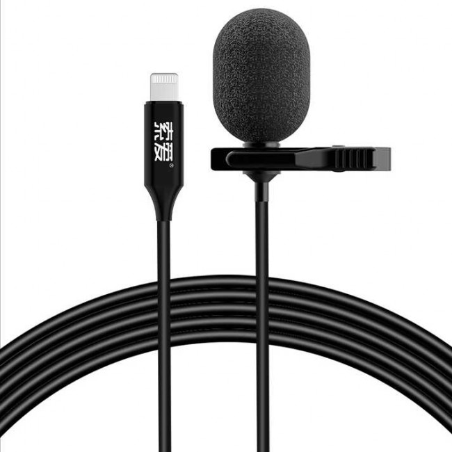 Soaiy MK3 Lightning Canlı Yayın Yaka Mikrofonu Soaiy MK3 Lightning Canlı Yayın Yaka Mikrofonu