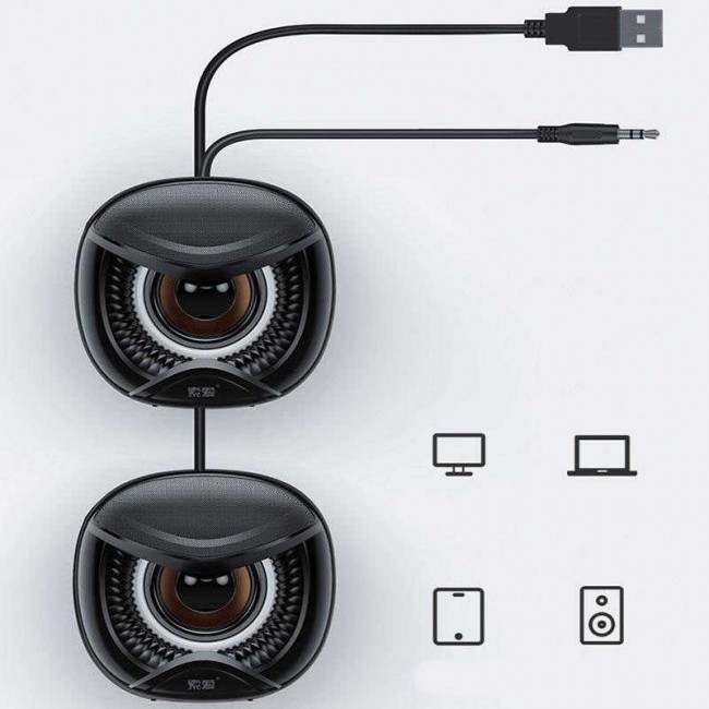 Soaiy SA-A9 Usb Speaker Hoparlör Soaiy SA-A9 Usb Speaker Hoparlör