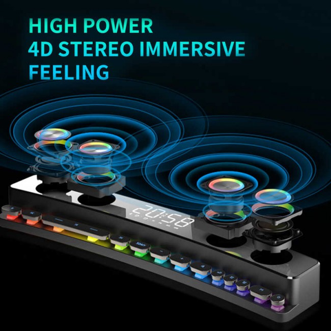 Soaiy SH39 Gaming Bluetooth Speaker Hoparlör Soaiy SH39 Gaming Bluetooth Speaker Hoparlör
