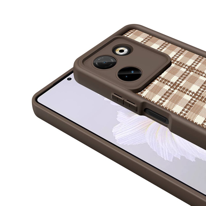 Bal-z Tecno Camon 20 Pro 4G Kılıf Kamera Korumalı Baskılı Arka Yüzey  Klas Kapak