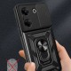 Tecno Camon 20 Pro 5G Kılıf Magnetik Standlı Kamera Korumalı Zore Sürgülü Vega Kapak Tecno Camon 20 Pro 5G Kılıf Magnetik Standlı Kamera Korumalı Zore Sürgülü Vega Kapak