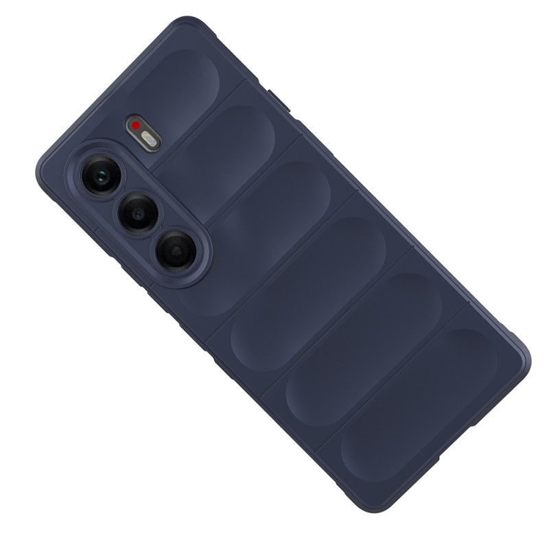 Bal-z Tecno Camon 40 Pro Kılıf Esnek TPU Oyuklu Arka Yüzey Tasarımlı  Etnik Silikon Kapak