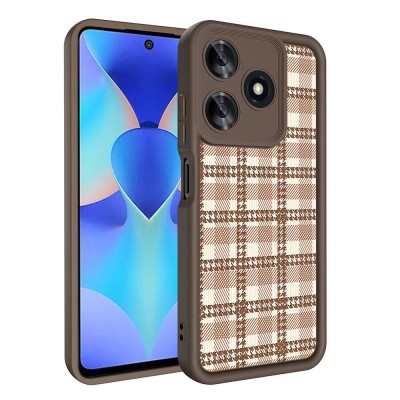 Bal-z Tecno Spark 10 4G Kılıf Kamera Korumalı Baskılı Arka Yüzey  Klas Kapak