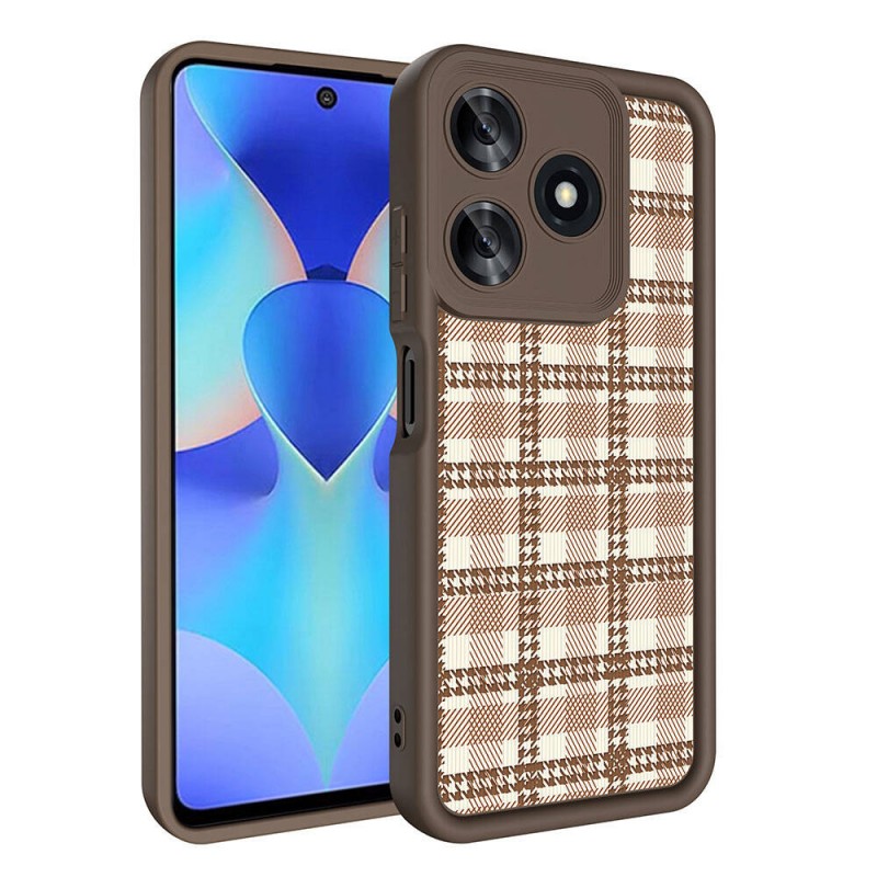 Bal-z Tecno Spark 10 4G Kılıf Kamera Korumalı Baskılı Arka Yüzey  Klas Kapak