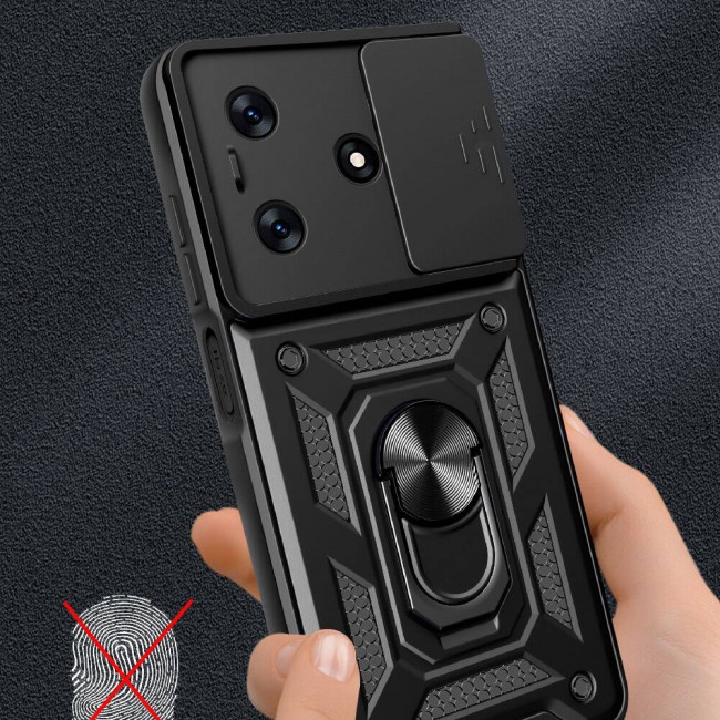 Tecno Spark 10C Kılıf Magnetik Standlı Kamera Korumalı Zore Sürgülü Vega Kapak Tecno Spark 10C Kılıf Magnetik Standlı Kamera Korumalı Zore Sürgülü Vega Kapak