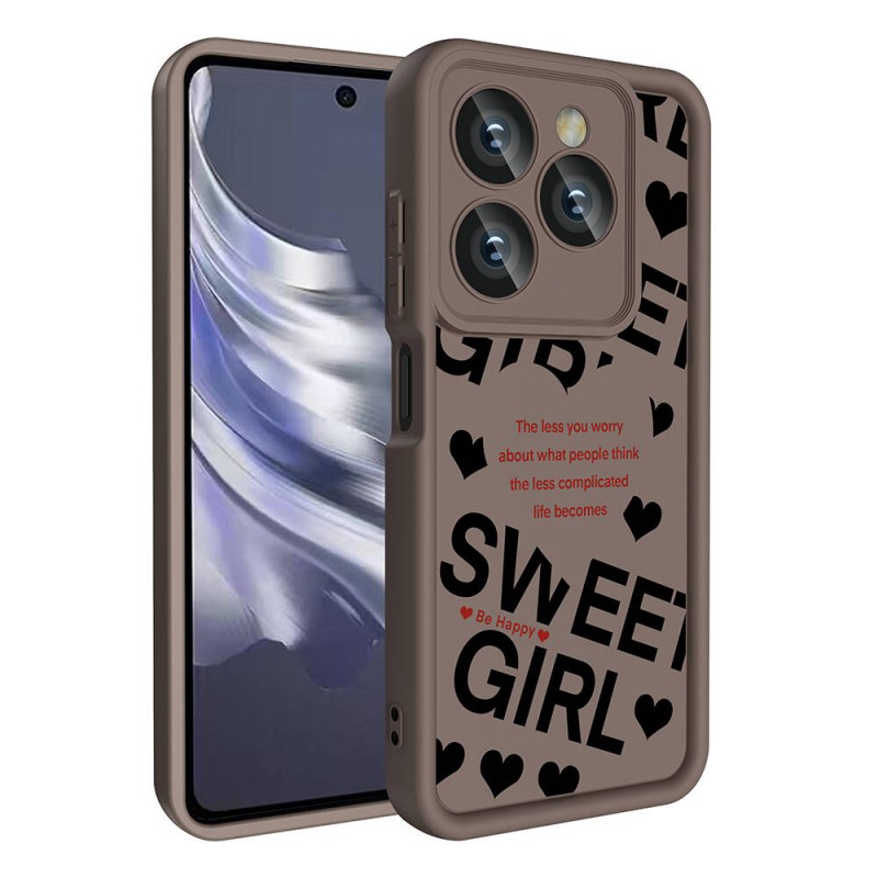 Bal-z Tecno Spark 20 Kılıf Kamera Korumalı Baskılı Arka Yüzey  Klas Kapak