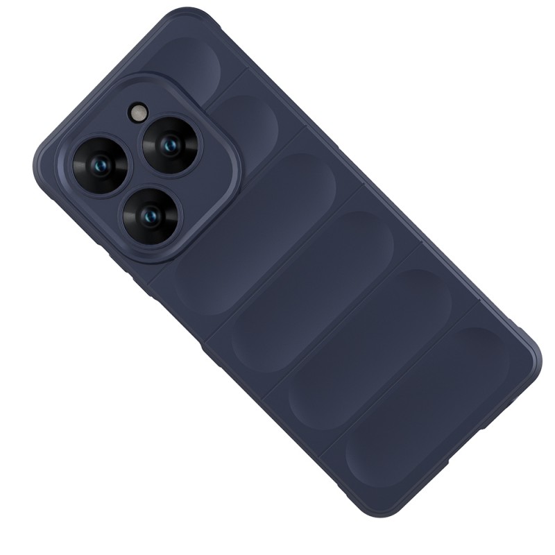 Bal-z Tecno Spark 20 Pro 4G Kılıf Esnek TPU Oyuklu Arka Yüzey Tasarımlı  Etnik Silikon Kapak