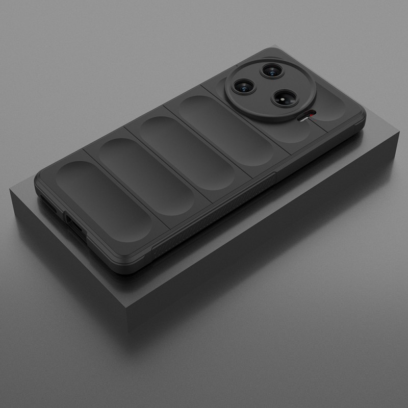 Bal-z Tecno Spark 30 Pro Kılıf Esnek TPU Oyuklu Arka Yüzey Tasarımlı Zore Etnik Silikon Kapak