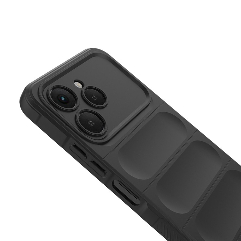 Bal-z Tecno Spark 40 Kılıf Esnek TPU Oyuklu Arka Yüzey Tasarımlı  Etnik Silikon Kapak