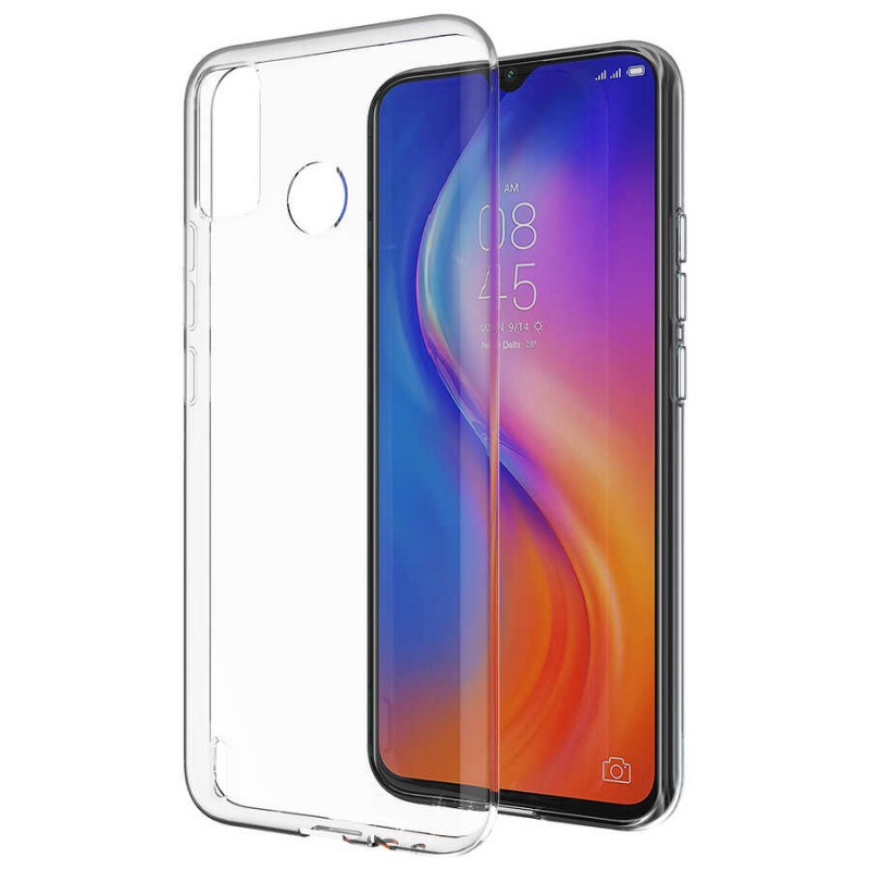 Bal-z Tecno Spark 6 Go Kılıf  Süper Silikon Kapak
