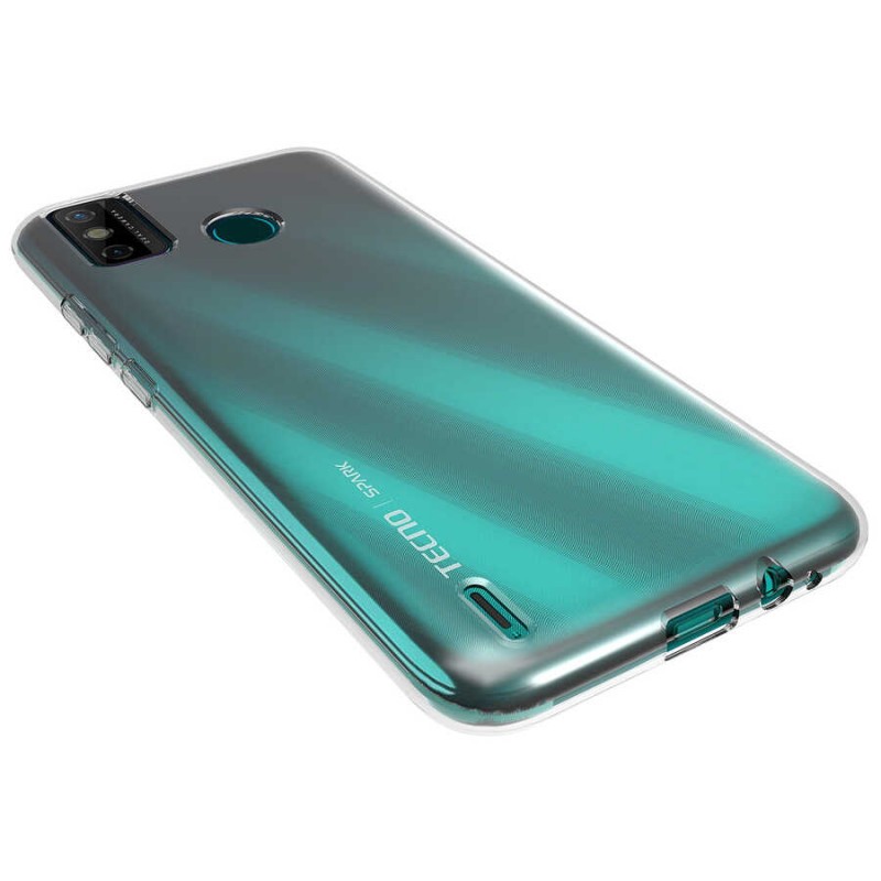 Bal-z Tecno Spark 6 Go Kılıf  Süper Silikon Kapak