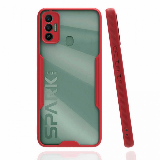 Tecno Spark 7T Kılıf Zore Parfe Kapak Tecno Spark 7T Kılıf Zore Parfe Kapak