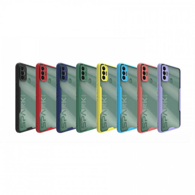 Tecno Spark 7T Kılıf Zore Parfe Kapak Tecno Spark 7T Kılıf Zore Parfe Kapak