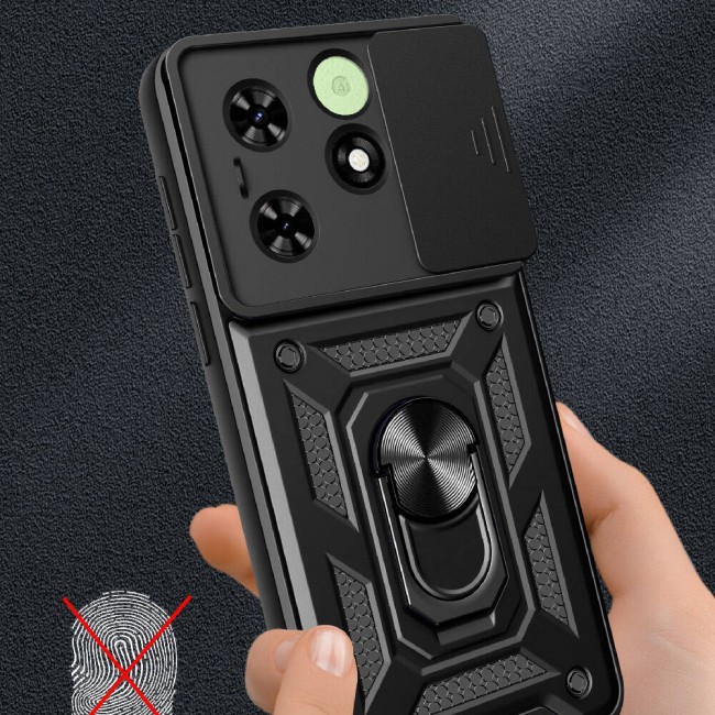 Tecno Spark Go 2024 Kılıf Magnetik Standlı Kamera Korumalı Zore Sürgülü Vega Kapak Tecno Spark Go 2024 Kılıf Magnetik Standlı Kamera Korumalı Zore Sürgülü Vega Kapak