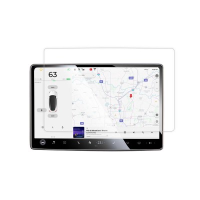 Bal-z Tesla Model Y  Araç Multimedya Temperli Cam Ekran Koruyucu