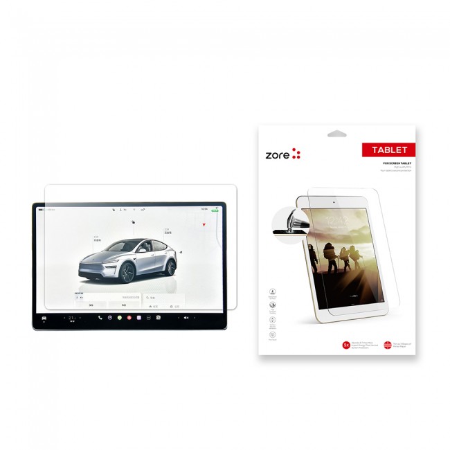 Tesla Model Y Zore Yeni Seri 2in1 Nano Araç Multimedya Ekran Koruyucu Tesla Model Y Zore Yeni Seri 2in1 Nano Araç Multimedya Ekran Koruyucu