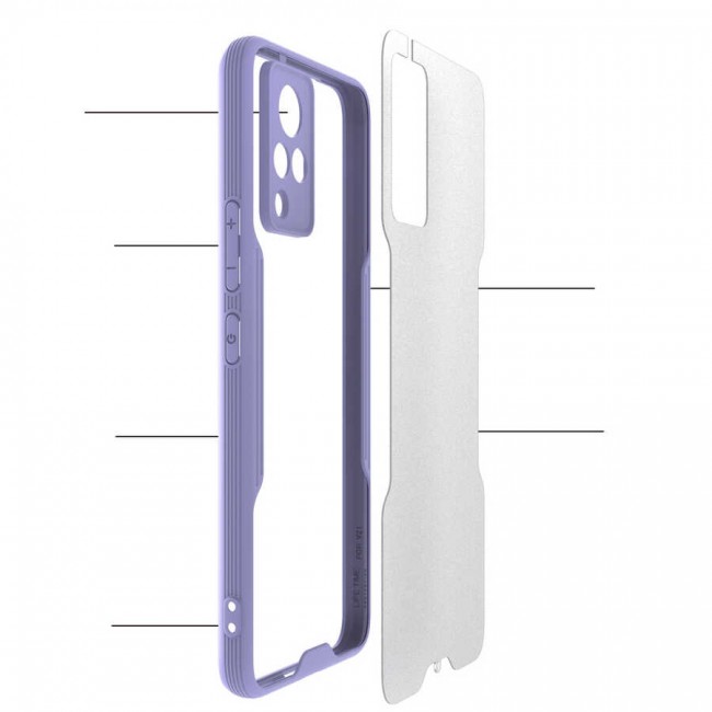 Vivo V21 Kılıf Zore Parfe Kapak Vivo V21 Kılıf Zore Parfe Kapak