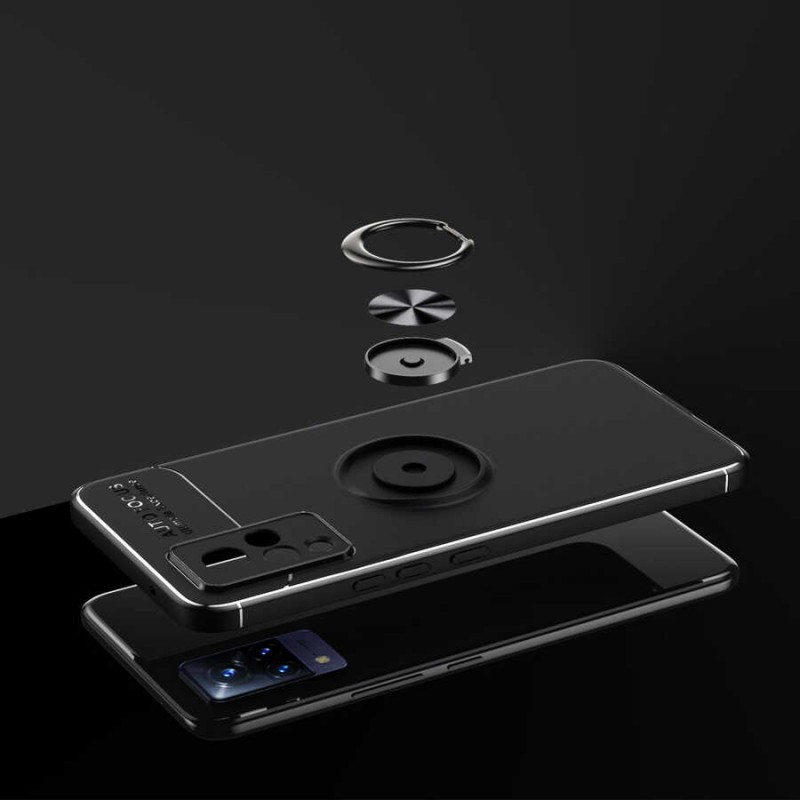 Bal-z Vivo V21 Kılıf  Ravel Silikon Kapak