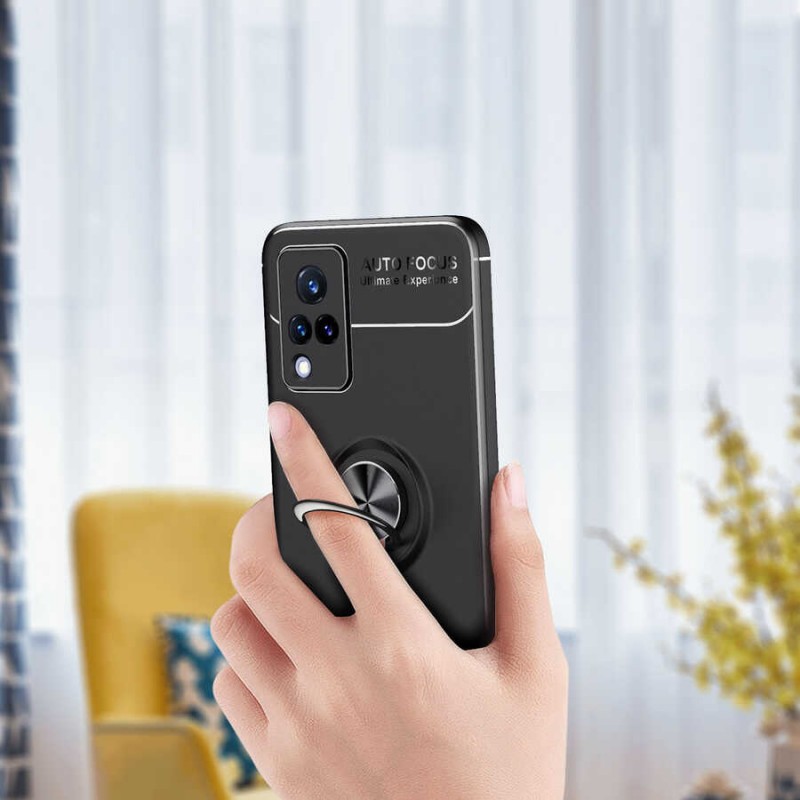 Bal-z Vivo V21 Kılıf  Ravel Silikon Kapak