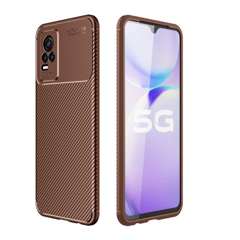 Bal-z Vivo V21E Kılıf  Negro Silikon Kapak