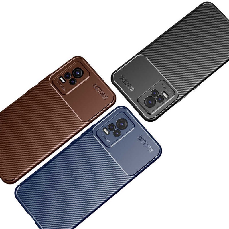 Bal-z Vivo V21E Kılıf  Negro Silikon Kapak