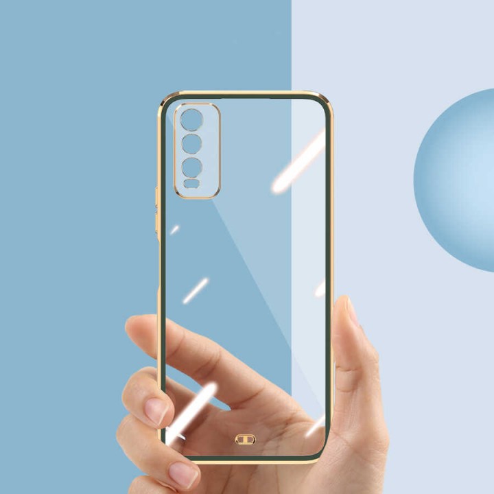 Vivo Y11S Kılıf Zore Voit Clear Kapak