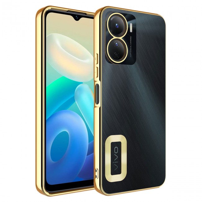 Vivo Y16 Kılıf Kamera Korumalı Logo Gösteren Zore Omega Kapak Vivo Y16 Kılıf Kamera Korumalı Logo Gösteren Zore Omega Kapak