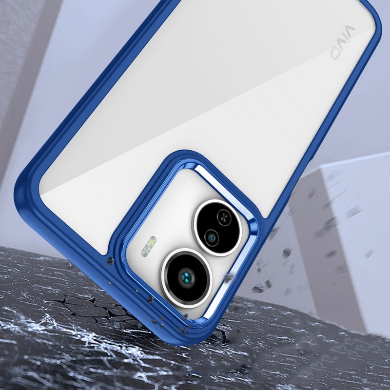 Bal-z Vivo Y16 Kılıf  Flora Kapak