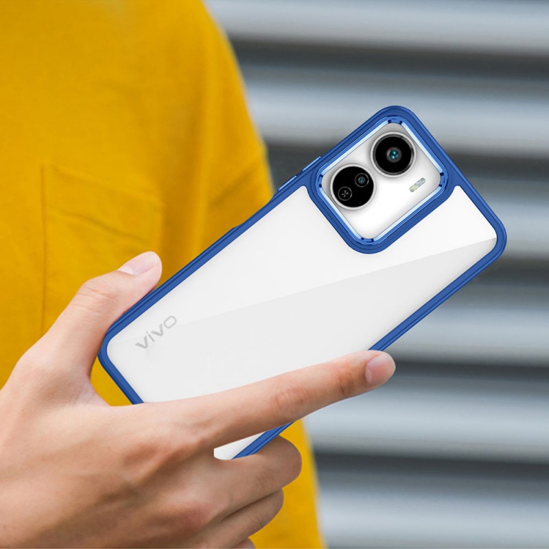 Bal-z Vivo Y16 Kılıf  Flora Kapak