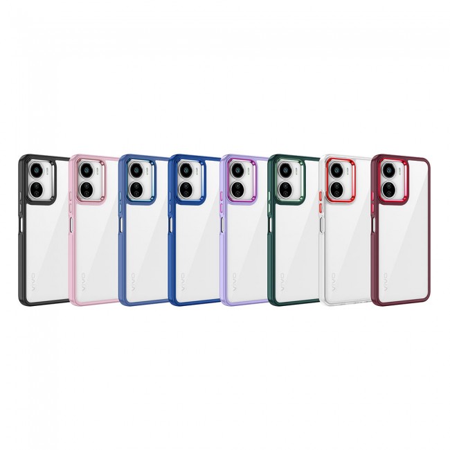Vivo Y16 Kılıf Zore Flora Kapak Vivo Y16 Kılıf Zore Flora Kapak