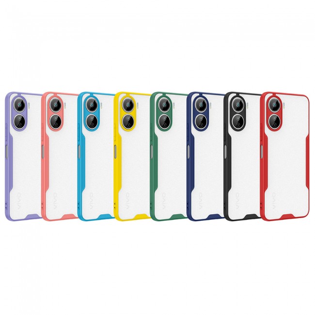 Vivo Y16 Kılıf Zore Parfe Kapak Vivo Y16 Kılıf Zore Parfe Kapak