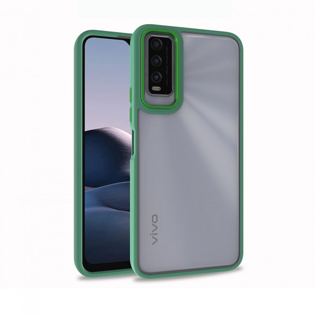 Vivo Y20 Kılıf Zore Flora Kapak Vivo Y20 Kılıf Zore Flora Kapak