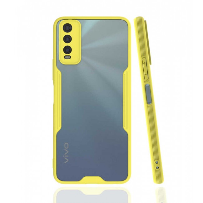Vivo Y20 Kılıf Zore Parfe Kapak Vivo Y20 Kılıf Zore Parfe Kapak