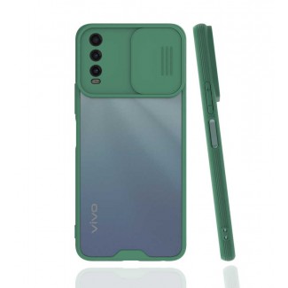 Vivo Y20S Kılıf Zore Lensi Kapak Vivo Y20S Kılıf Zore Lensi Kapak
