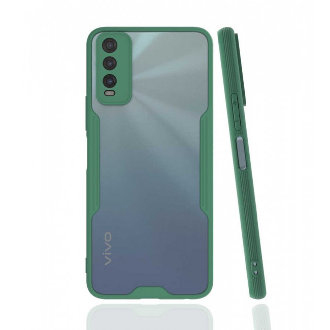 Vivo Y20S Kılıf Zore Parfe Kapak Vivo Y20S Kılıf Zore Parfe Kapak