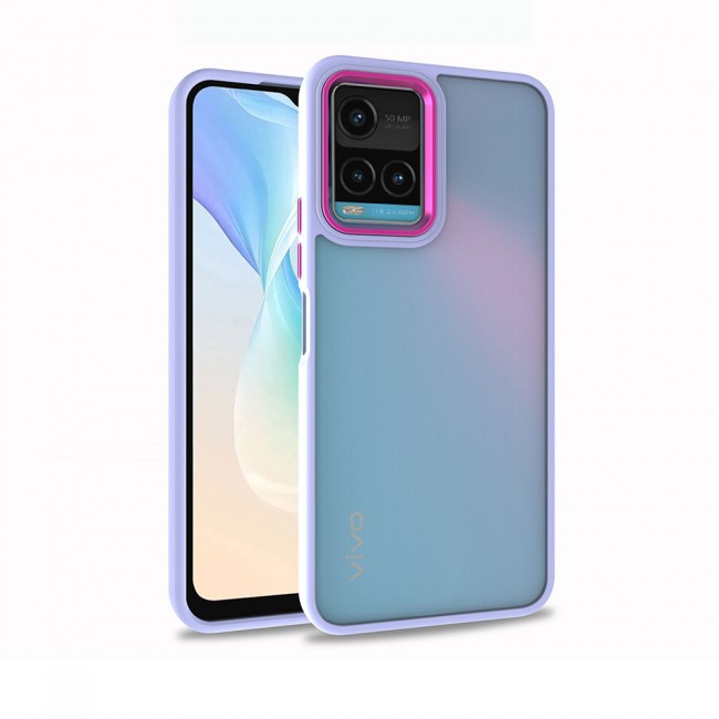 Vivo Y33S Kılıf Zore Flora Kapak Vivo Y33S Kılıf Zore Flora Kapak