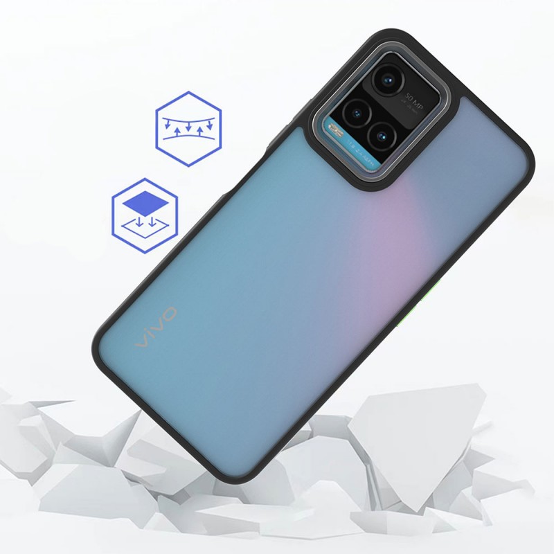 Bal-z Vivo Y33S Kılıf  Flora Kapak