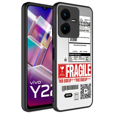 Bal-z Vivo Y35 Kılıf Aynalı Desenli Kamera Korumalı Parlak  Mirror Kapak