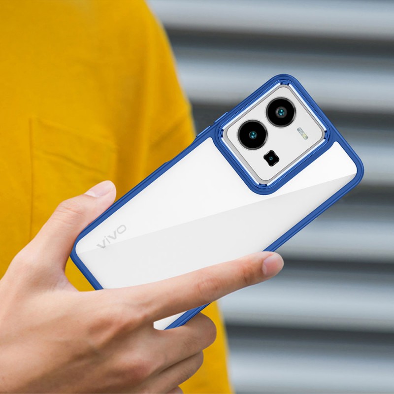 Bal-z Vivo Y35 Kılıf  Flora Kapak