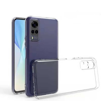 Bal-z Vivo Y53S 4G Kılıf  Kamera Korumalı Süper Silikon Kapak