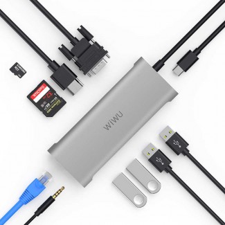 Wiwu Alpha 11 in 1 Type-C Hub Wiwu Alpha 11 in 1 Type-C Hub