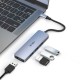 Wiwu Alpha A440 Pro 4 in 1 Type-C Hub 4'lü Usb Çoğaltıcı Wiwu Alpha A440 Pro 4 in 1 Type-C Hub 4'lü Usb Çoğaltıcı