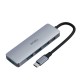 Wiwu Alpha A541BC 5 in 1 Type-C Hub 60W Pd Şarj Destekli Usb Çoğaltıcı Wiwu Alpha A541BC 5 in 1 Type-C Hub 60W Pd Şarj Destekli Usb Çoğaltıcı
