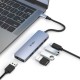 Wiwu Alpha A541BC 5 in 1 Type-C Hub 60W Pd Şarj Destekli Usb Çoğaltıcı Wiwu Alpha A541BC 5 in 1 Type-C Hub 60W Pd Şarj Destekli Usb Çoğaltıcı